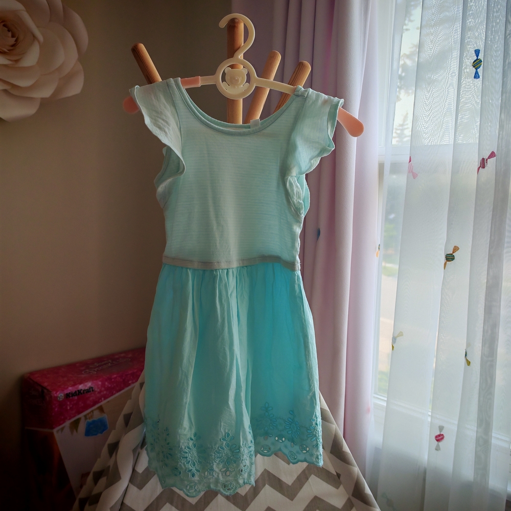 3/25 Gap Aqua Kids Dress